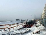 Les sables sous la neige - images OUEST -FRANCE