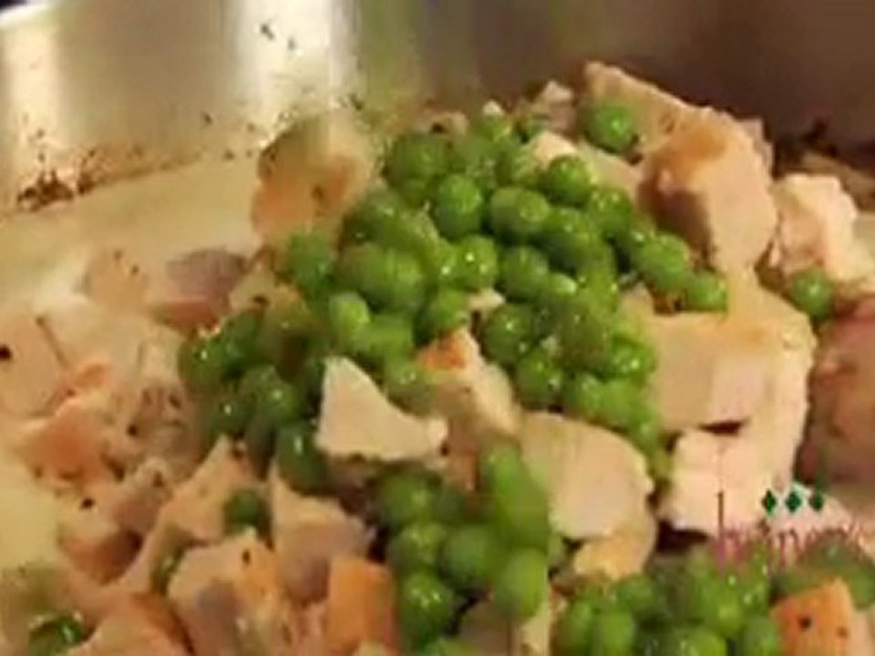 Caramelized Vegetable and Turkey Pot Pie