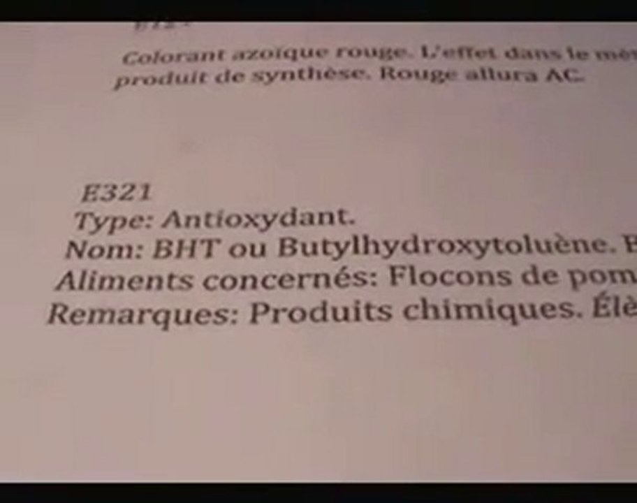 Additifs Alimentaires Poison - Chewing Gum