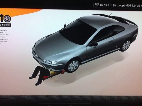 Vidange gran turismo - 406 coupé V6