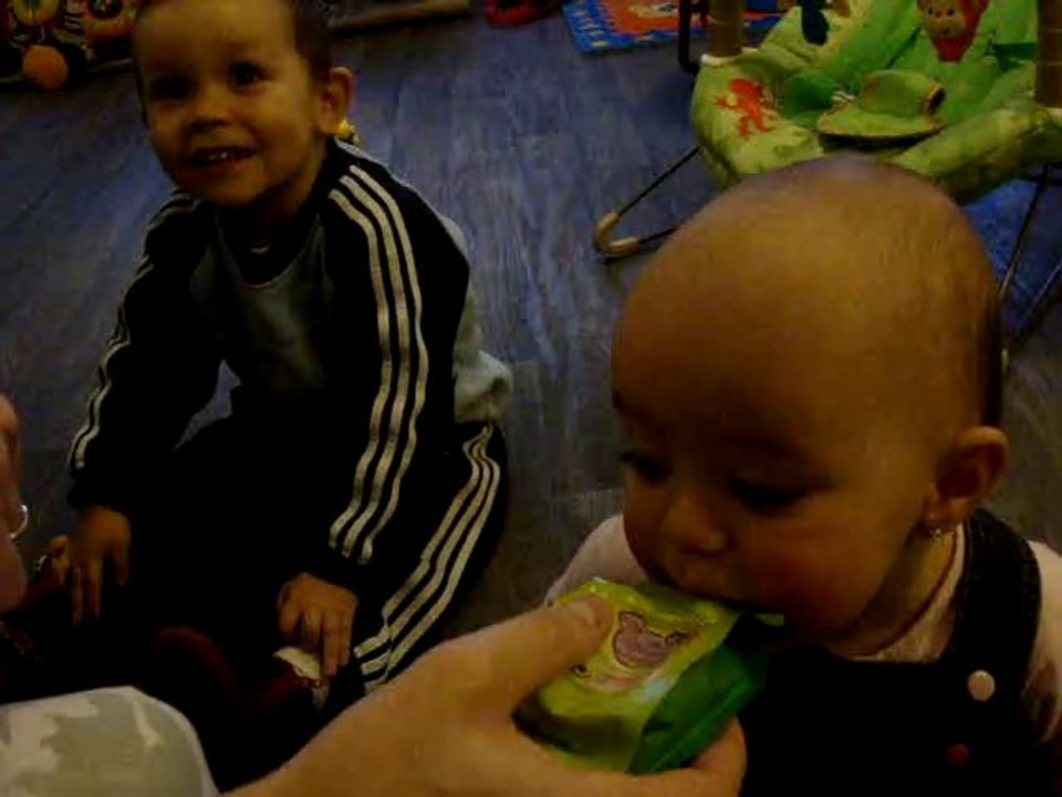 Les pote-potes c'est bon marraine !