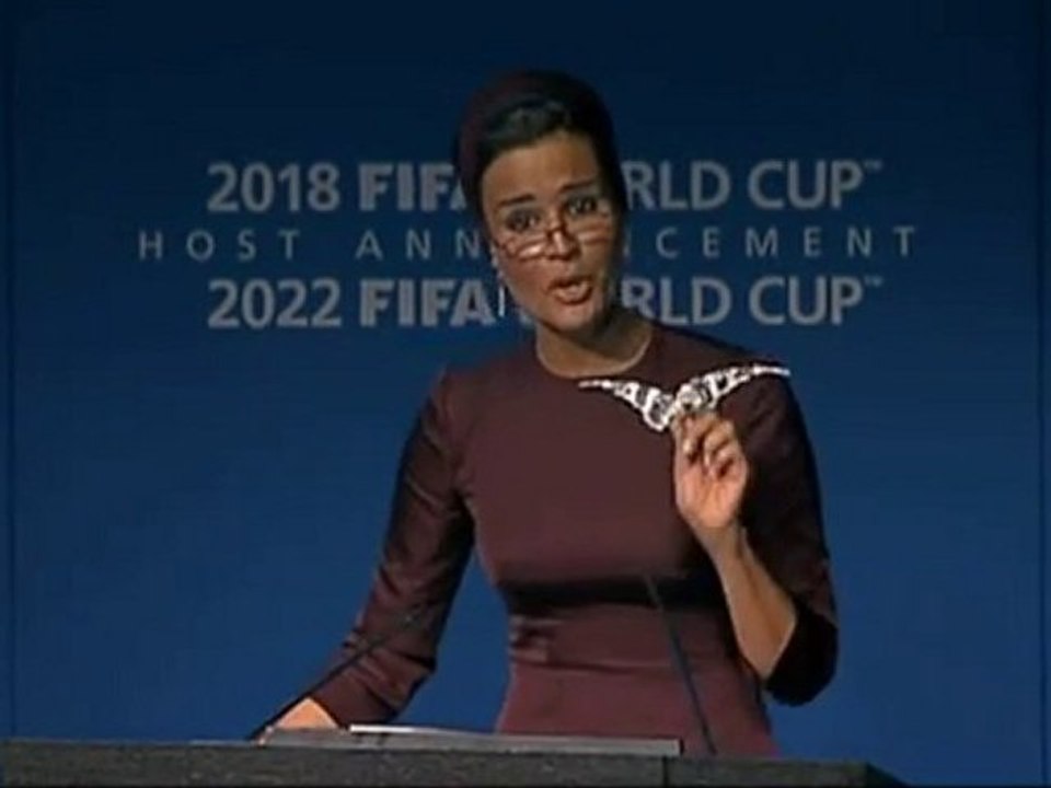 HH Sheikha Mozah Qatar FIFA World Cup 2022 Bid ...