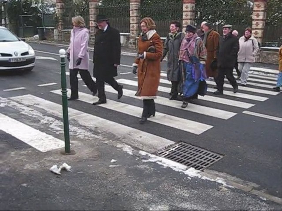 Inauguration des carrefours Av.Franklin Roosevelt
