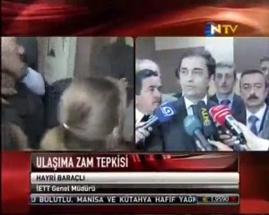 Haliç'te Zam Protestosu