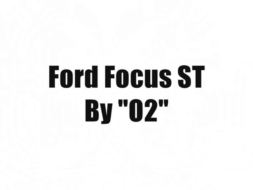 ::: o2programmation ::: Chiptuning moteur Ford Focus st