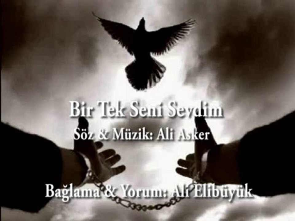 BİR TEK SENİ SEVDİM...BAĞLAMA & YORUM: ALİ ELİBÜYÜK