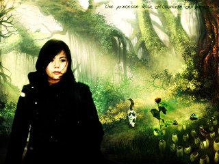 (:MONTAGE:) Photoshop->Une Princesse cherchant le...Paradis