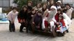 Santa Claus Brings Smiles to Japanese Kindergarten Kids