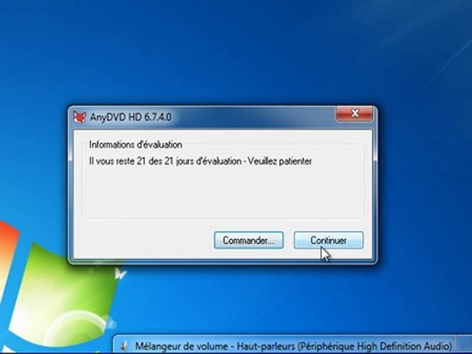 any dvd hd dernière version vidéo d'installation