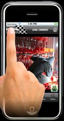 Démo de l'appli iPhone Airbuzz - Une Ombre