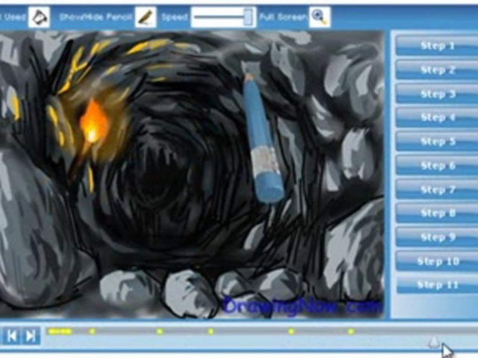 How to draw a Cave
