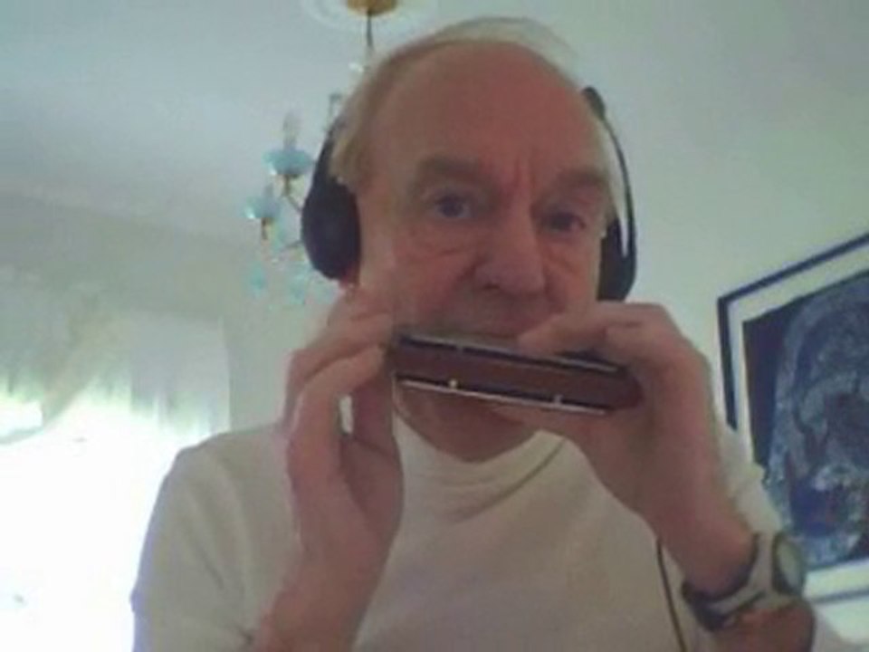 BEBOP&BLUES on Chromatic Harmonica by Johnny D Bergh!