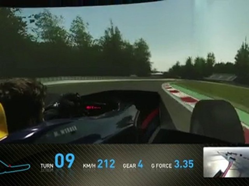 Formula 1 - Track Simulation Monza - Mark Webber