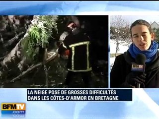 Bretagne : des centaines de véhicules bloqués