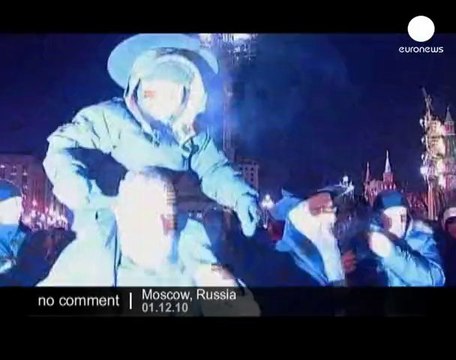 Russians celebrate the start of Hanukkah - no comment