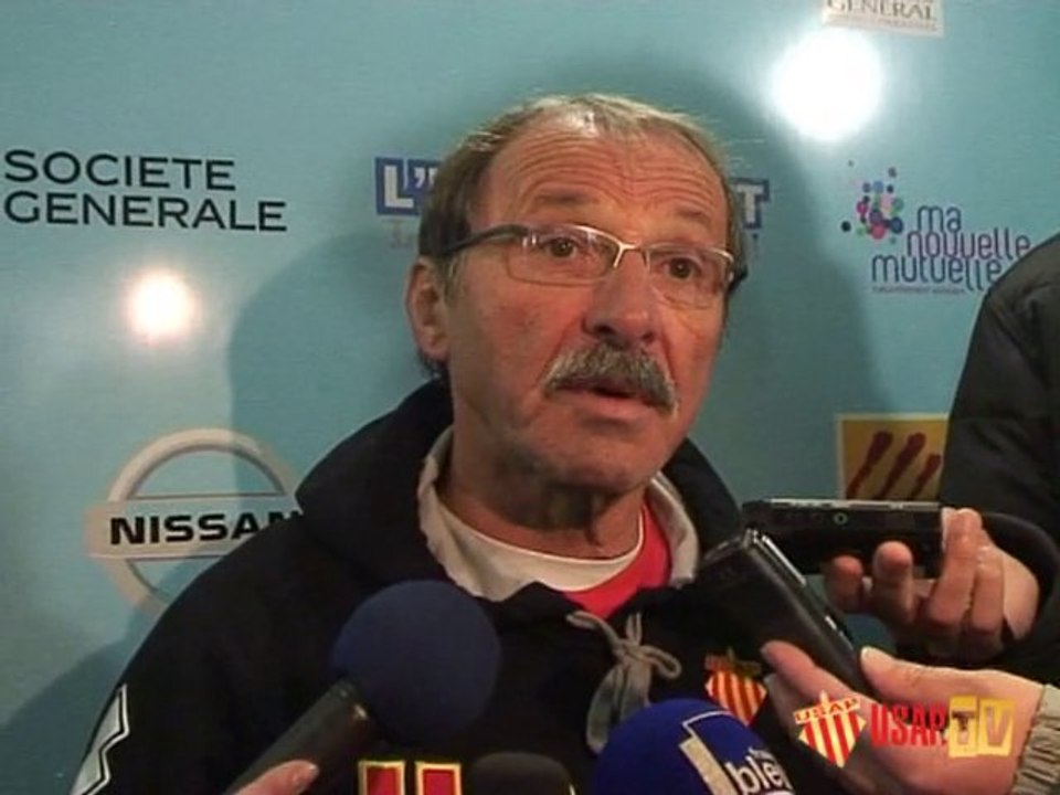 Itv d'avant match Castres USAP Déc 2010