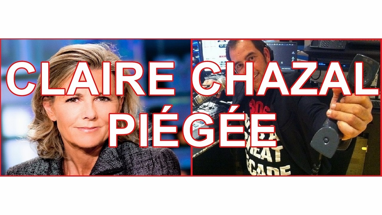 Claire Chazal piégée par Olivier Bourg sur i>TELE