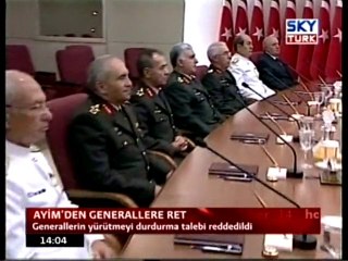 AYİM'den Generallere Ret