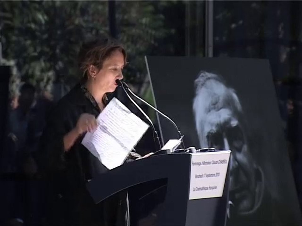 Hommage à Claude Chabrol, par Cécile Maistre
