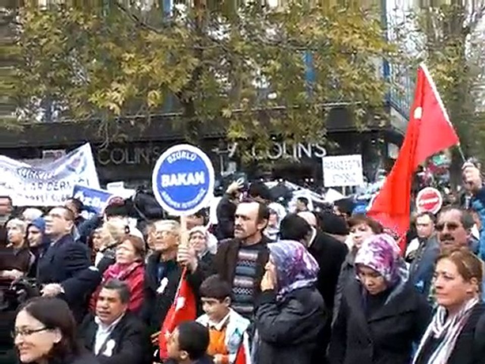 ENGELLİLER EYLEMİ -KIZILAY - ANKARA - www.haberamasya.com