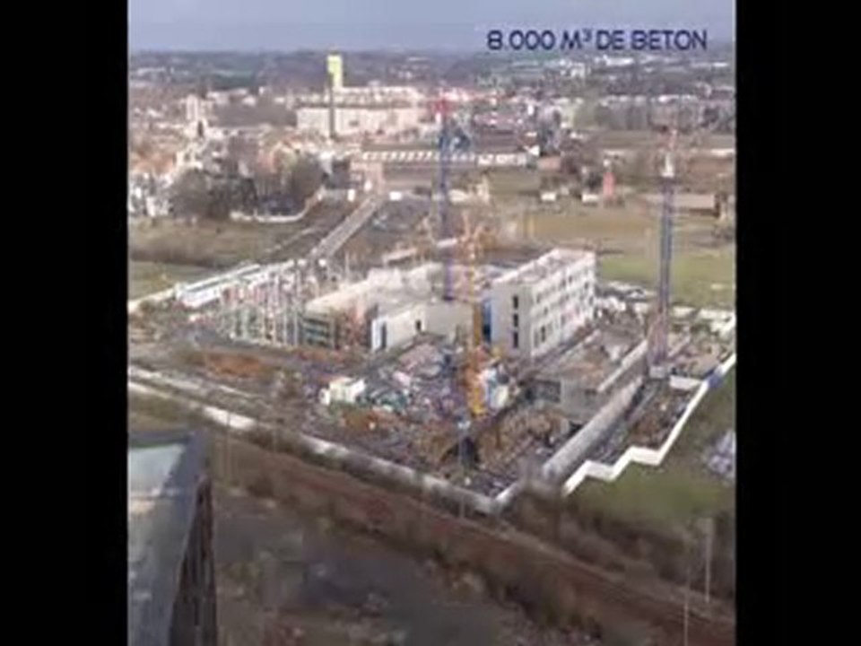 Le chantier du Centre Européen des Textiles Innovants