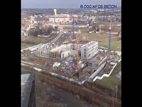 Le chantier du Centre Européen des Textiles Innovants