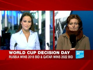 FIFA - Russia to host 2018 World Cup, 2022 to be held in Qat