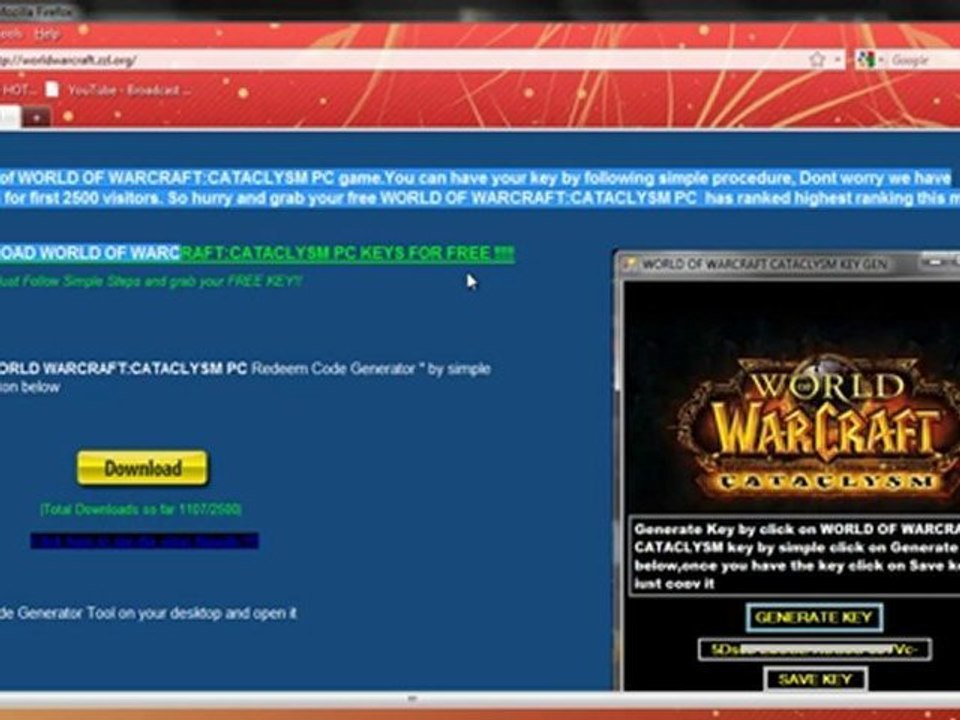 FREE WOW CATACLYSM PC SERIAL KEYS 100% WORKING GUARANTEE