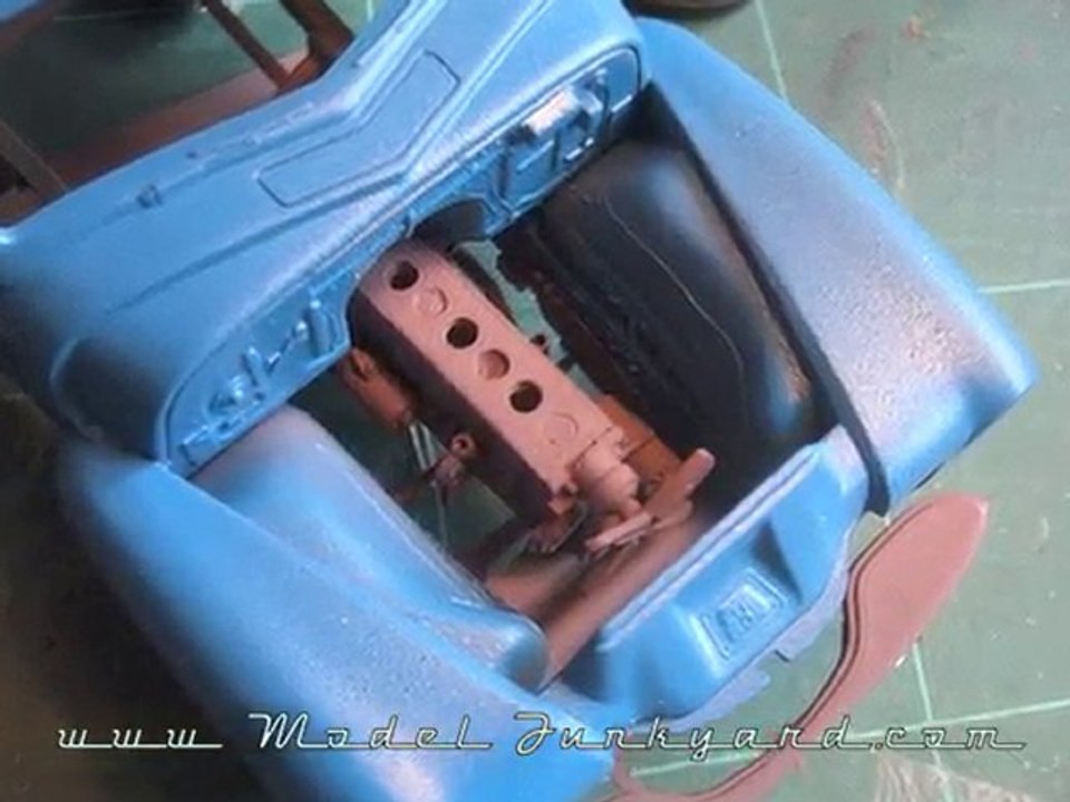 How to build a junk model car