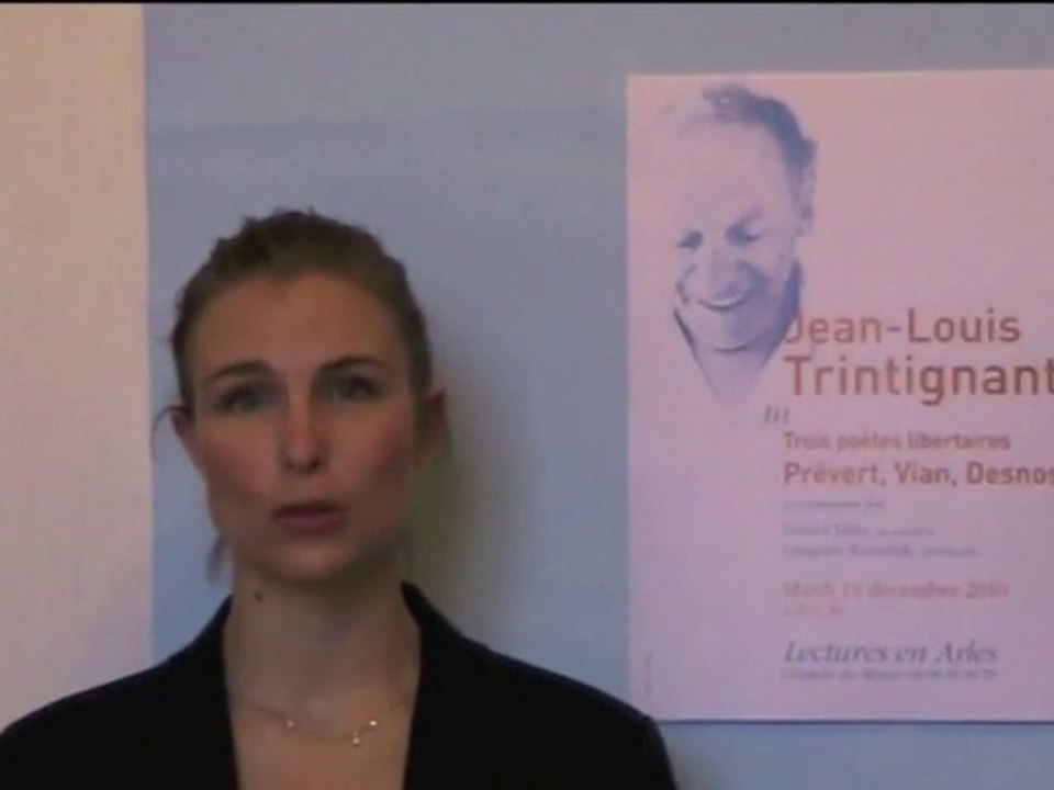 Lecture au Mejean par Jean Louis Trintignant