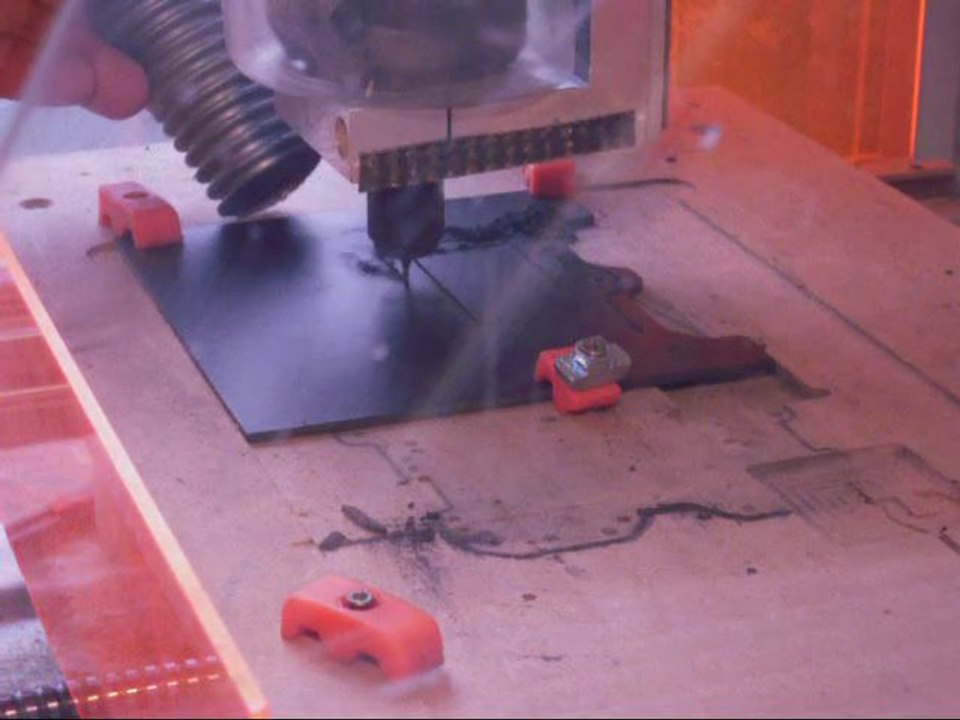 Usinage pod carbone proto 3mm XRAY XII Link