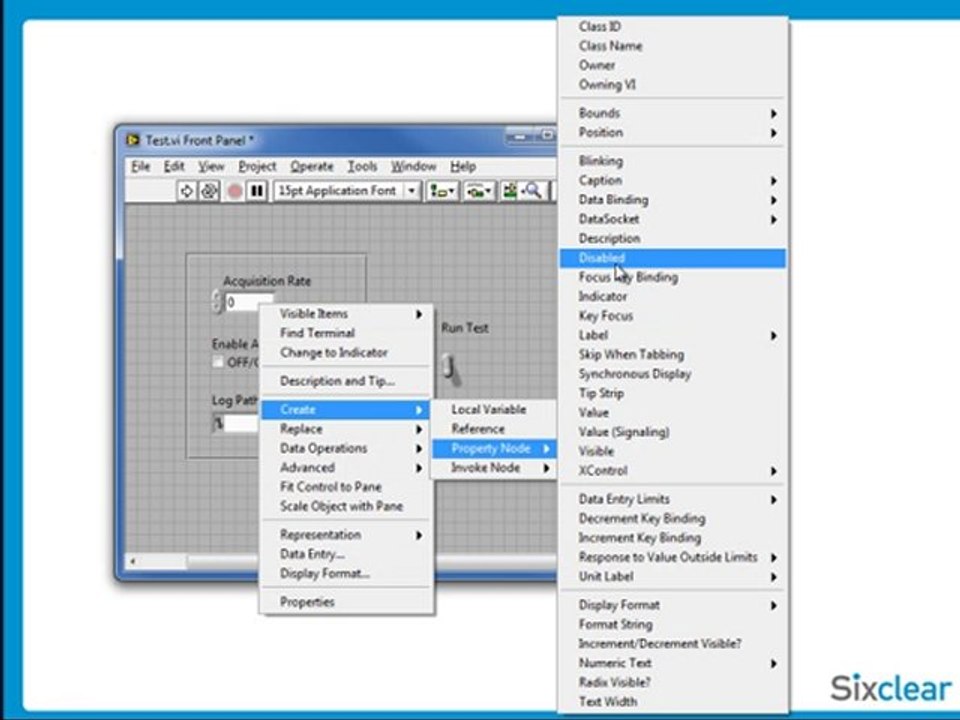 Enhance Usability by Disabling and Enabling LabVIEW ...