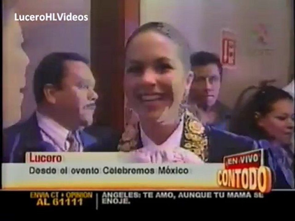 Lucero entrevista Con Todo