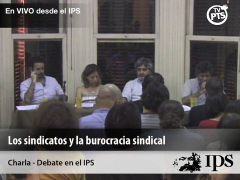 Nicolás Iñigo Carrera, charla Sindicatos y Burocracia