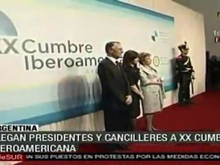 Presidenta de Argentina recibió a sus homólogos Iberoamericanos en Mar de Plata