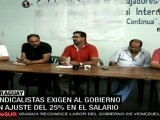 Sindicatos paraguayos del transporte exigen aumento salarial
