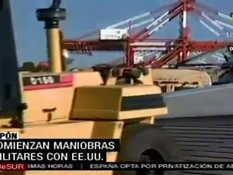 EEUU y Japón inician maniobras militares conjuntas