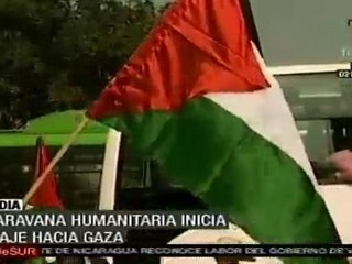 Caravana en solidaridad con Palestina sale de India
