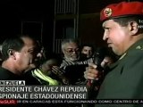Chávez afirma que filtraciones de WikiLeaks demuestran guerra sucia de embajadas de EE.UU.