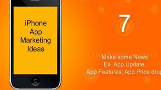 iPhone App Marketing Ideas