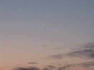 Two Unknow Black Objects Flying Over Moscow, Russia