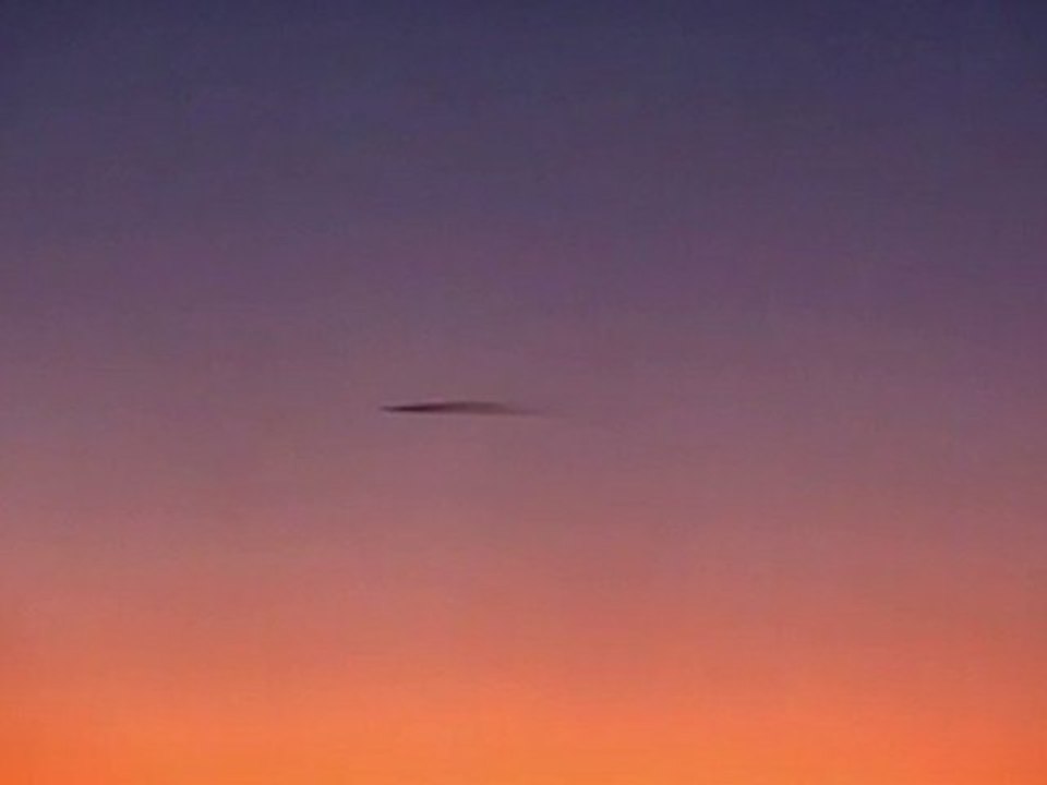 Strange Object Recorded From The Plane