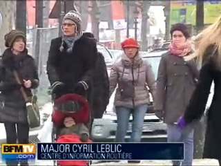 Nouvelles chutes de neige en Ile de France