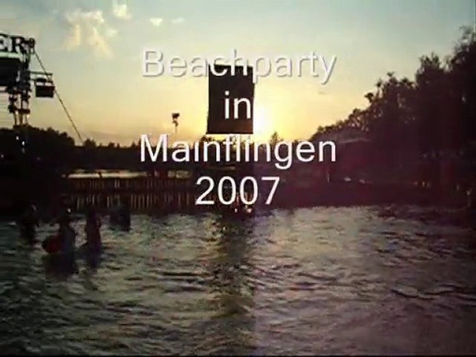 Beachparty mainflingen 2007