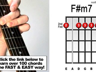 F#m7 - Learn This Guitar Chord NOW! Super Useful For ...