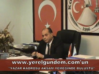 www.yerelgundem.com'UN YAZAR KADROSU AKŞAM YEMEĞİNDE BULUŞTU