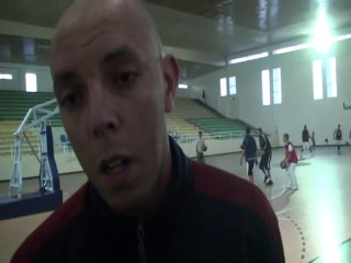 الرافعي عبد المجيد عميد فريق مولودية كرة السلة وجدة