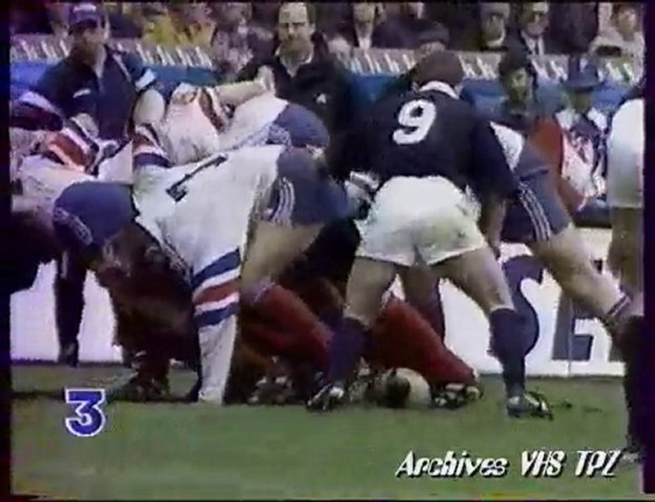 5 ème grand Chelem de l'équipe de France de rugby en 97
