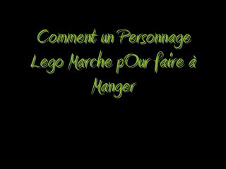 Comment un Personnage Lego Marche