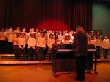 Antoine chante à la Chorale de Noël (4 décembre 2010)